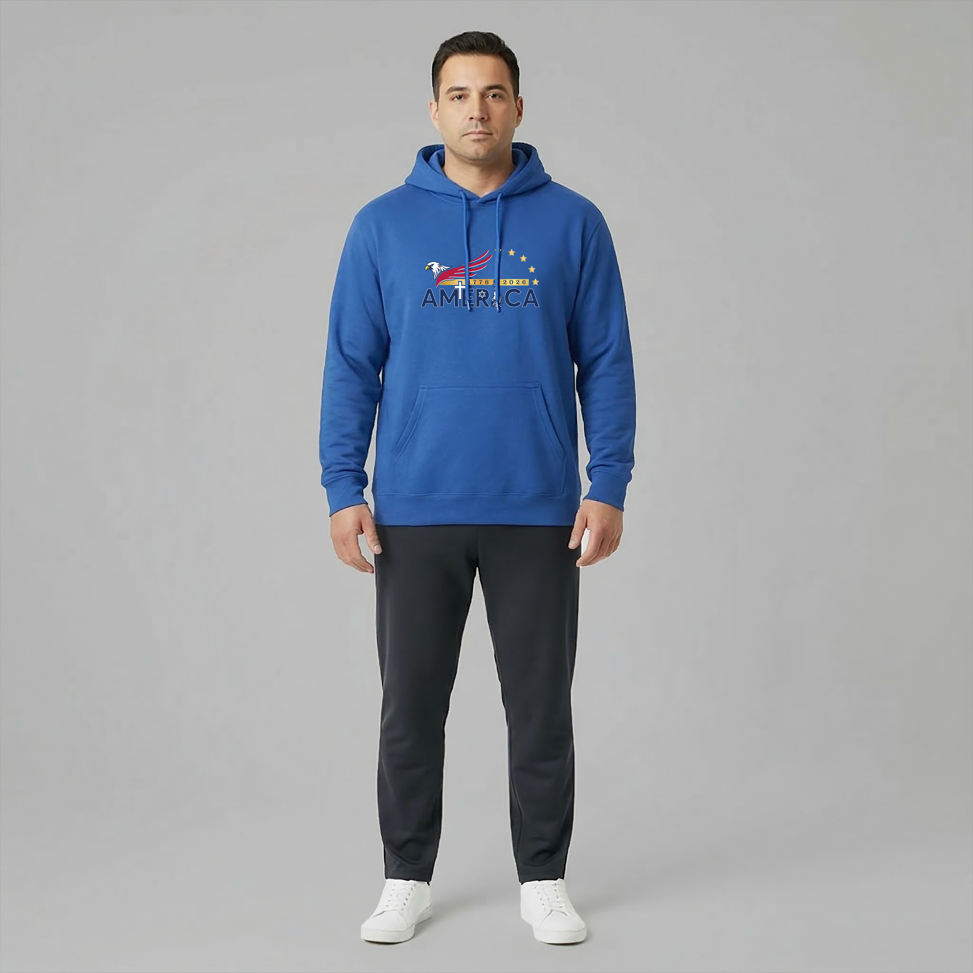 American Originals - Blue Hoodie (Adult)