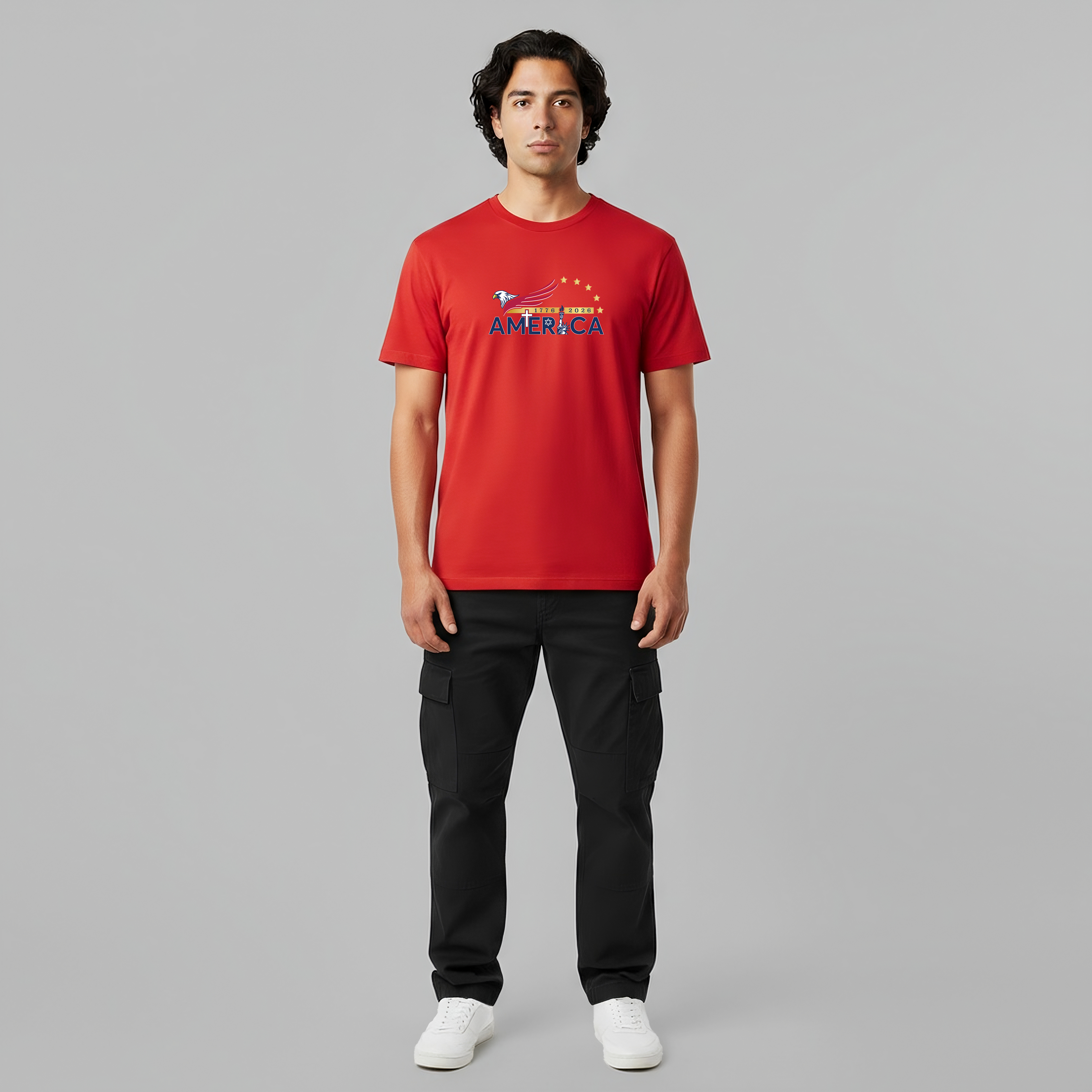 American Originals - Red T-shirt (Adult)
