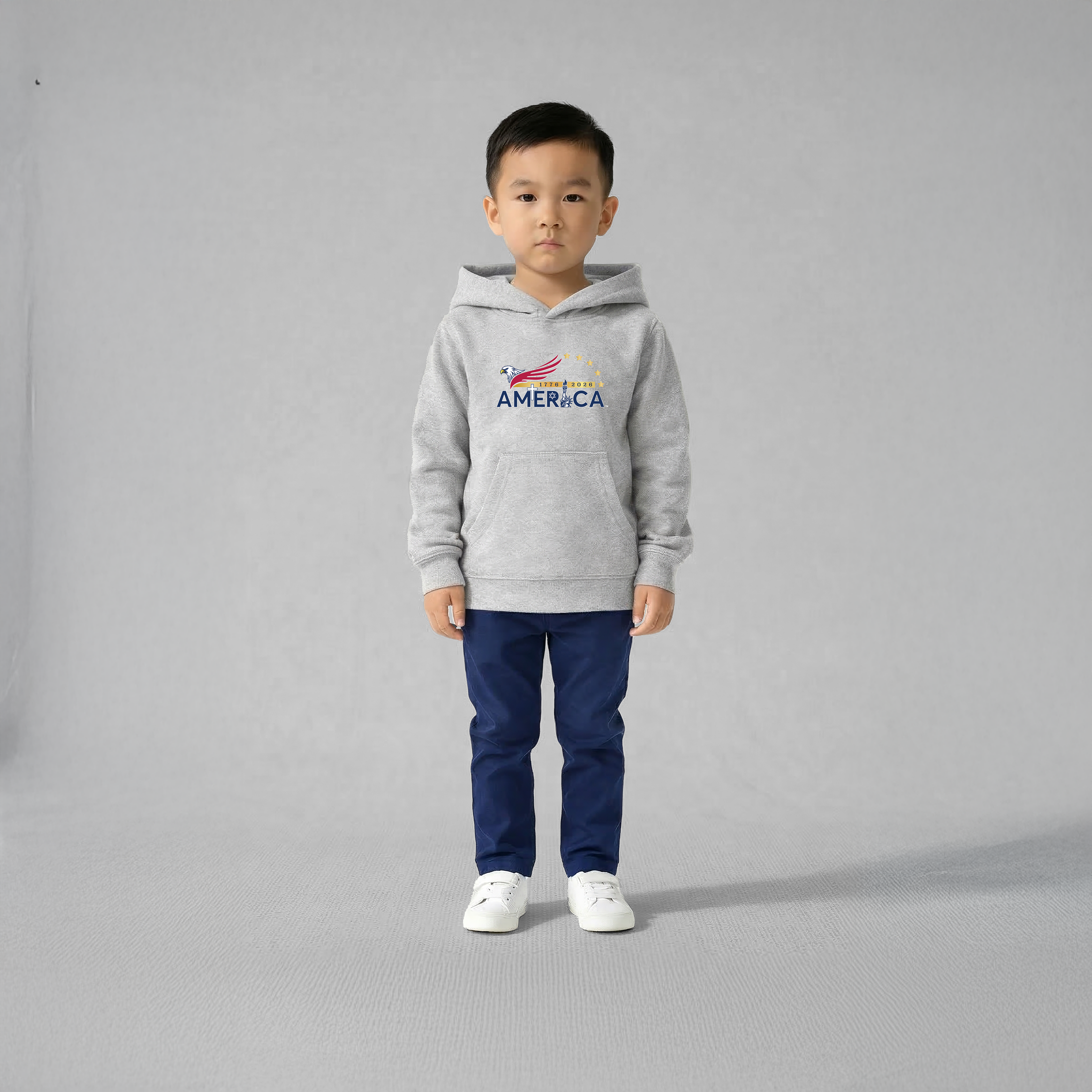 American Originals - Grey Hoodie (Toddler)