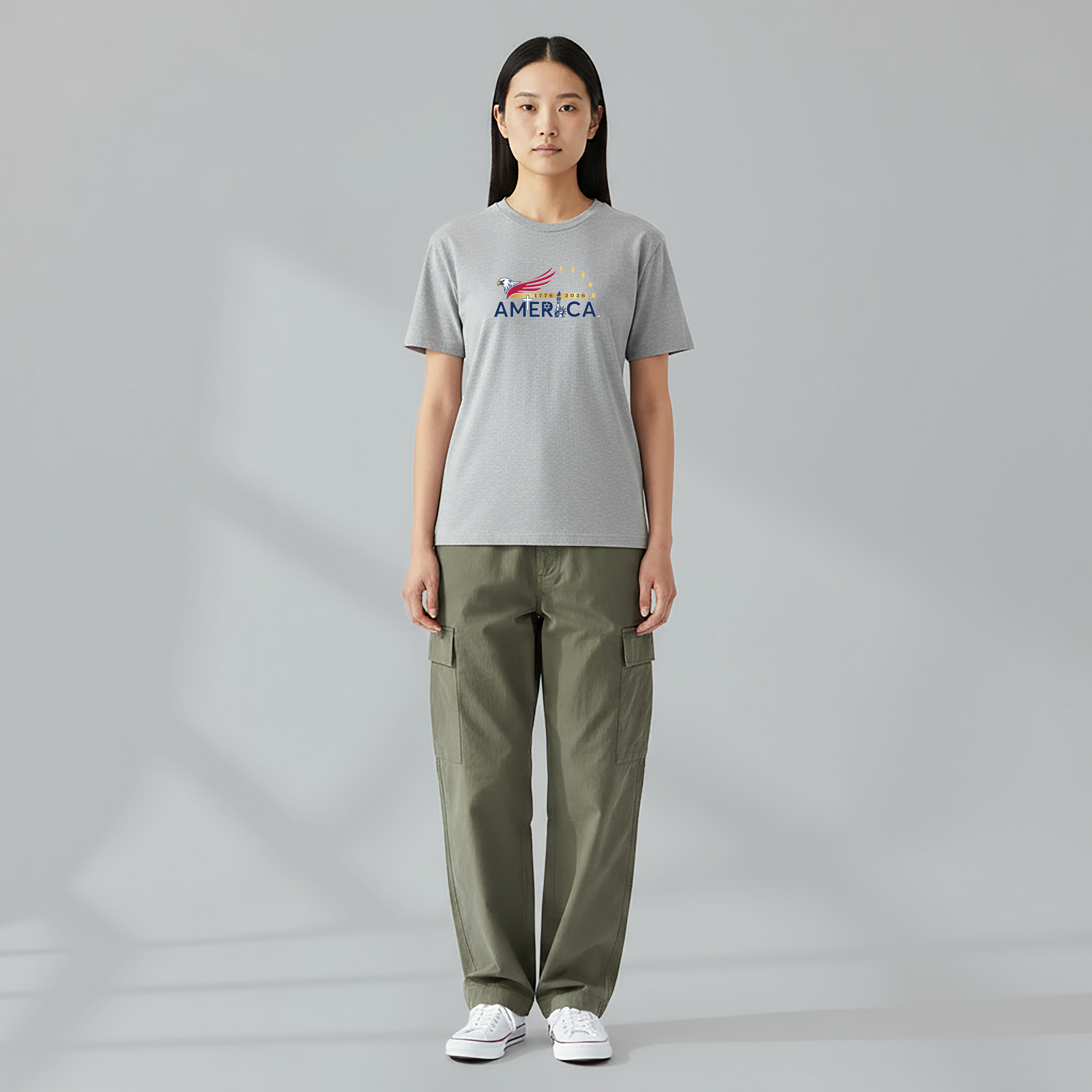 American Originals - Grey T-shirt (Adult)