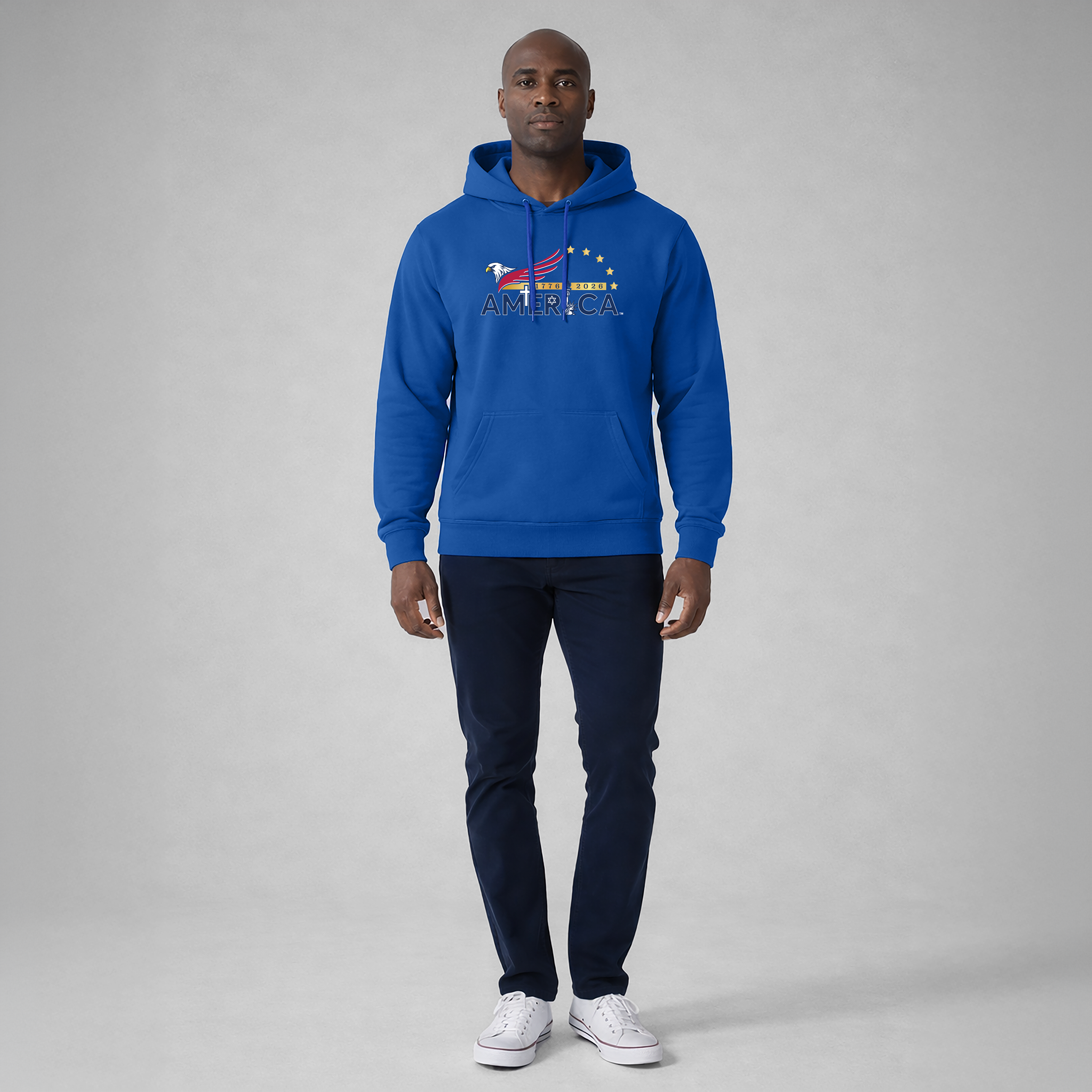 American Originals - Blue Hoodie (Adult)