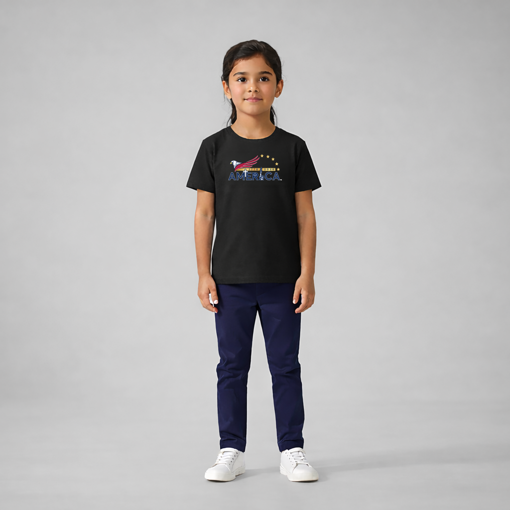 American Originals - Black T-Shirt (Kids)