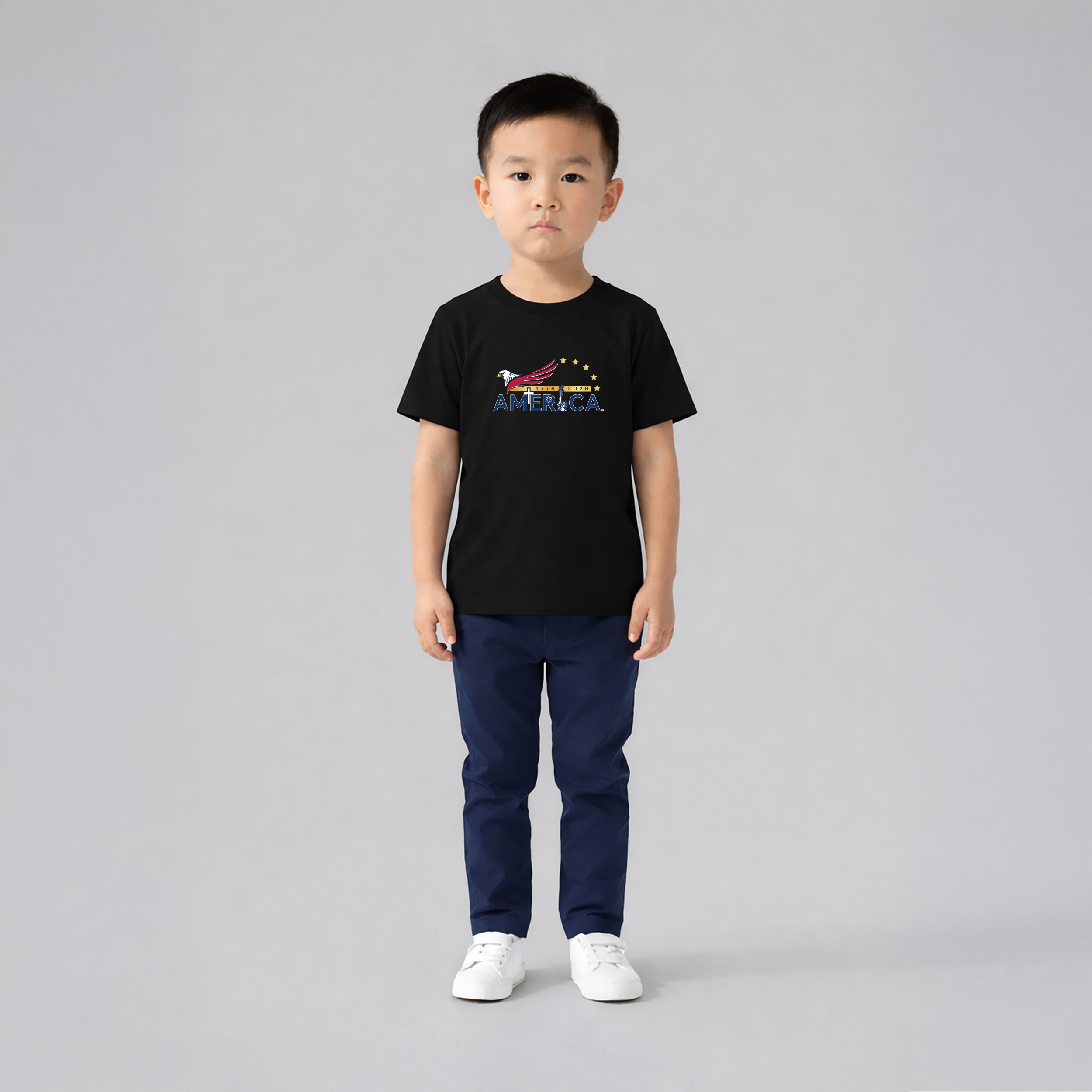 American originals - Black T-shirt (Toddler)