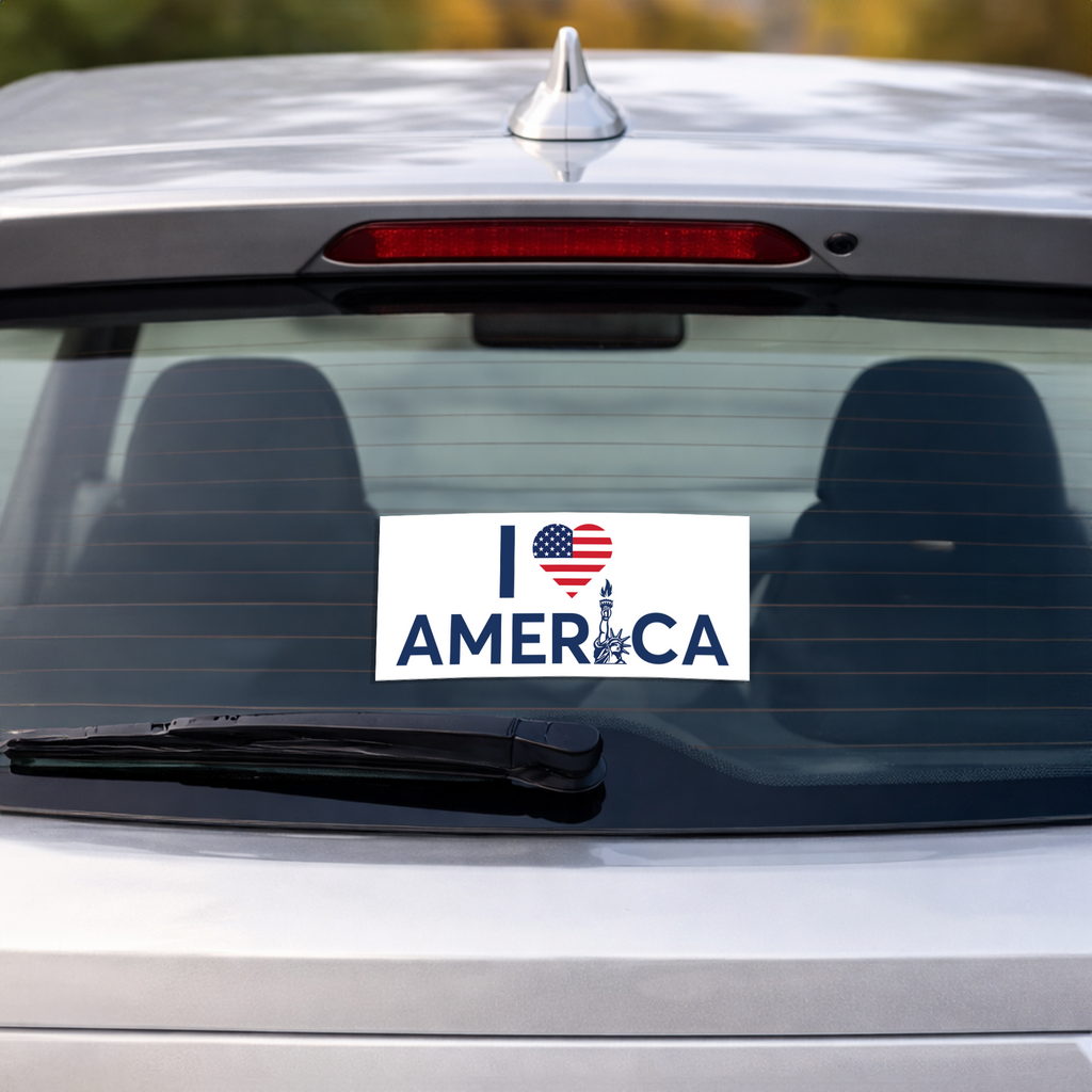I Love America -  Bumper Sticker